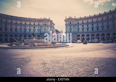 Piazza della Repubblica Banque D'Images