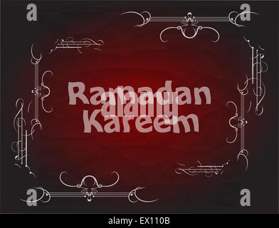 Ramadan Kareem, fond d'accueil Banque D'Images