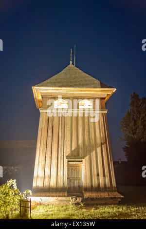 Beffroi de Rogow à Tokarnia musée en plein air, Pologne Banque D'Images