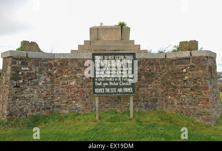 Taperly Park, la demeure seigneuriale à Instow durable sur l'estuaire de la rivière Torridge, près de Bideford, sur la côte nord du Devon, Banque D'Images