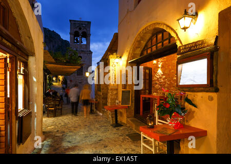 Monemvasia village de Péloponnèse, Grèce Banque D'Images