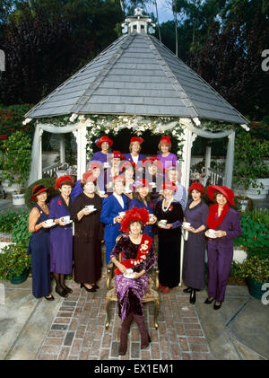 LOS ANGELES, CA - 15 DÉCEMBRE : Sue Ellen Cooper de la société Red Hat, à Los Angeles, Californie le 15 décembre 2001. Banque D'Images