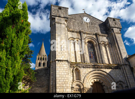 L'Abbaye de Bassac, Rhône Alpes, sud ouest France Banque D'Images