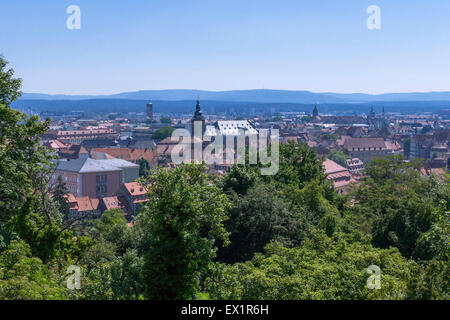 Vues de Bamberg, Haute-Franconie, Bavaria, Germany, Europe Banque D'Images