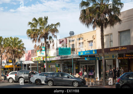 St une ville touristique populaire sur la côte sud de la Nouvelle-Galles du Sud, Australie Banque D'Images