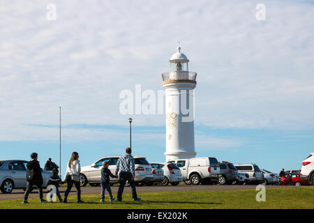 St une ville touristique populaire sur la côte sud de la Nouvelle-Galles du Sud, Australie Banque D'Images