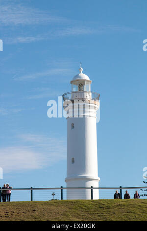 Lumière Kiama, également connu sous le nom de Kiama Harbour Light, est un phare situé dans St, New South Wales, Australie. Banque D'Images