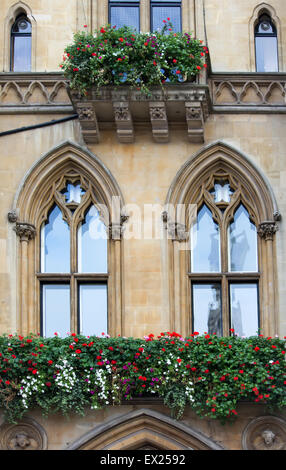 La Westminster School - Dean' S Yard balcon Banque D'Images