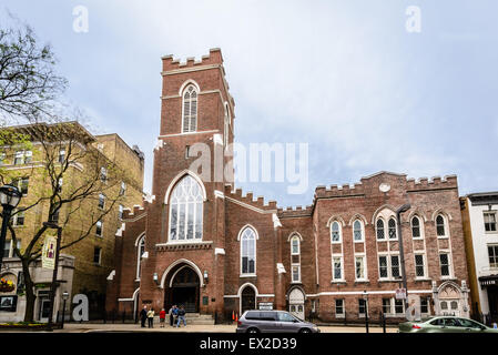 Centenaire United Methodist Church, 411 East Grace Street, Richmond, Virginia Banque D'Images