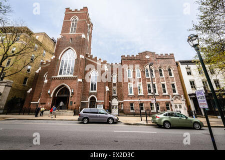 Centenaire United Methodist Church, 411 East Grace Street, Richmond, Virginia Banque D'Images