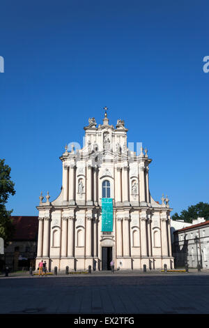 Eglise de Saint Joseph de l'Visitationists (Kościół św Straży Pożarnej. Józefa w Warszawie je Wizytek Kościół w Warszawie) Banque D'Images