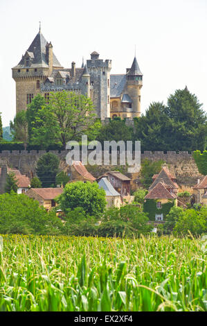 Château de Montfort, Dordogne, Aquitaine, France Banque D'Images