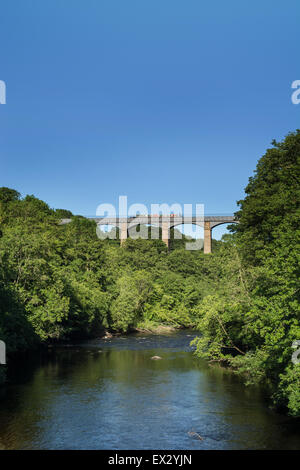 Aqueduc de Pontcysyllte, au nord du Pays de Galles Banque D'Images