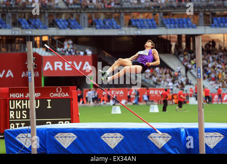 MEETING AREVA, Paris Diamond League la concurrence sur 04 Juillet, 2015 Banque D'Images