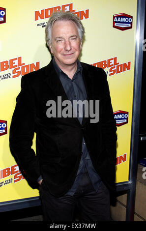 Alan Rickman au Los Angeles premiere de 'Le prix' qui s'est tenue à l'Egyptian Theatre d'Hollywood le 2 décembre 2008. Banque D'Images