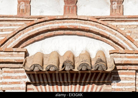 Détail architectural, chapelle de Virgen del Socorro, Plaza del Portichuelo, Antequera, Andalousie, Espagne Banque D'Images