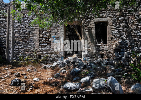 Chambre ruines de Micro Horio. Banque D'Images