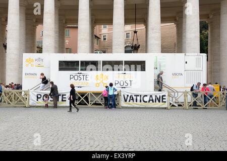 Le bureau de poste du Vatican dans la Cité du Vatican, Italie Banque D'Images