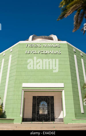 Vue verticale du Panthéon des martyrs révolutionnaires à Santiago de Cuba, Cuba. Banque D'Images