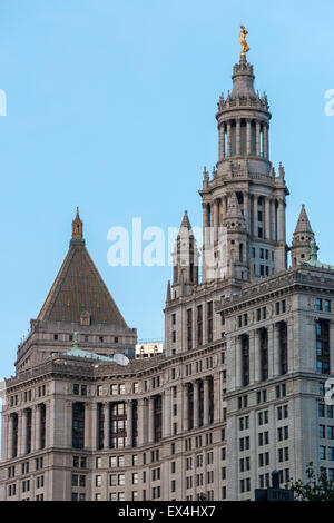 Certains des très célèbres merveilles architecturales de l'île de Manhattan, New York Banque D'Images