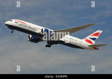 BA 787 BRITISH AIRWAYS Banque D'Images