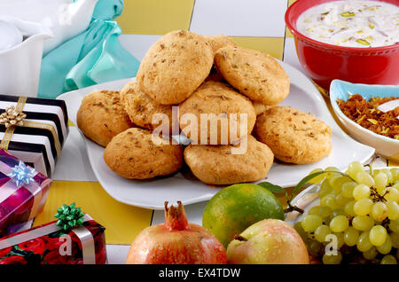 Zeera Kachori Cuisine spécial sur l'Eid ul Fitr Occasion Banque D'Images