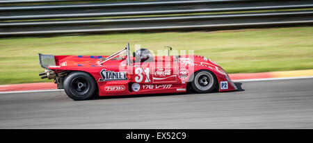 Classic Car Racing au Spa Classic 2015 Banque D'Images