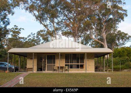 Séjour à la ferme vacances à Banksia park cottages à Kangaroo Valley, New South Wales, Australie Banque D'Images