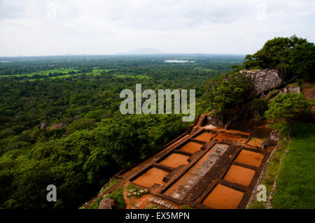 Avis de Sigiriya - Sri Lanka Banque D'Images