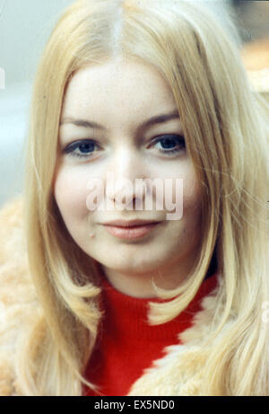 MARY HOPKIN chanteuse pop britannique en 1967. Photo Tony Gale Banque D'Images