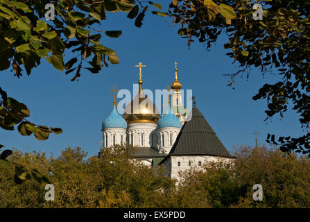 Monastère de Novospassky à Moscou, Russie. A été construite en 1494 Banque D'Images