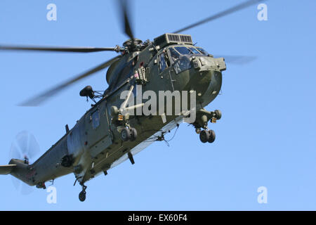 Westland Sea King H C Mk 4 de la Force d'hélicoptères Commando basé à RNAS Yovilton Banque D'Images