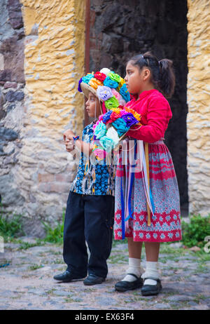 Les participants au festival de Valle del Maiz à San Miguel de Allende , Mexique Banque D'Images