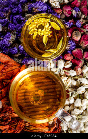 Fleurs séchées Banque D'Images