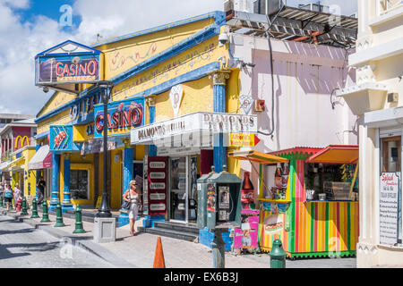 Coliseum Casino Front Street Philipsburg saint martin antilles Banque D'Images