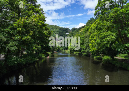 Derwent, Matlock Bath, Derbyshire, Angleterre Banque D'Images