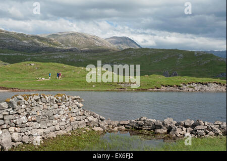 Le North West Highlands Geopark a obtenu le statut de parc naturel UNESCO en 2004. 9918 SCO. Banque D'Images