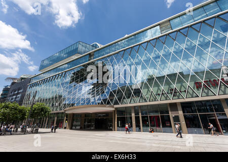 Moderne centre commercial MyZeil à Francfort-sur-Main, Allemagne Banque D'Images