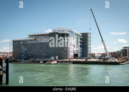 Sir Ben Ainslie's Americas Cup bid siège à Portsmouth Hampshire, Royaume-Uni Banque D'Images