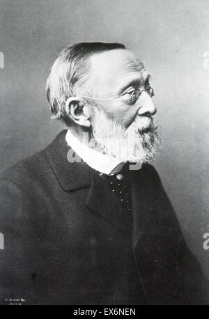 Rudolph Virchow (1821-1902) est considéré comme peut-être le plus grand scientifique médicale du xixe siècle Banque D'Images