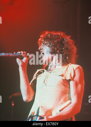 LE groupe rock britannique DE L'OMS avec Roger Daltrey en 1973. Photo van Houten Banque D'Images