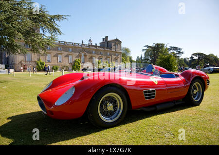 1958 Ferrari 196S réplique (415) UXY à la Wilton House Classic & Supercar Show, Wiltshire, 2015. Banque D'Images
