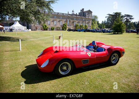 1958 Ferrari 196S réplique (415) UXY à la Wilton House Classic & Supercar Show, Wiltshire, 2015. Banque D'Images