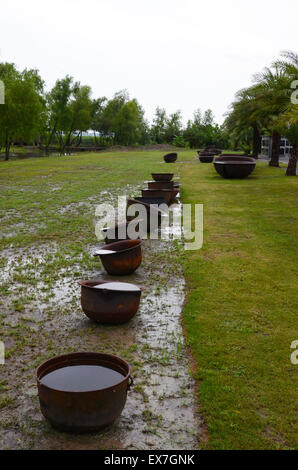 Quartier Plantation Whitney Wallace, en Louisiane Banque D'Images