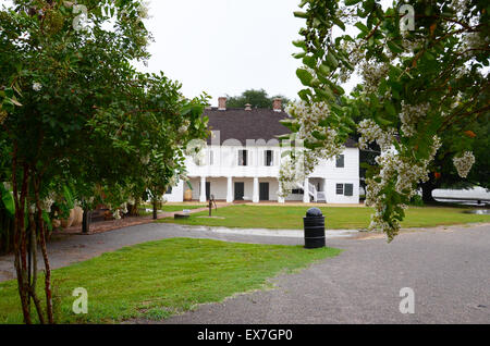 Quartier Plantation Whitney Wallace, en Louisiane Banque D'Images