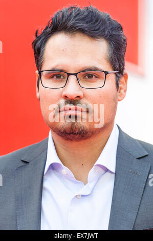 Michael Pena arrive sur le tapis rouge pour la première européenne de l'Ant-Man le 08/07/2015 à l'odeon Leicester Square, Londres. Photo par Julie Edwards/Alamy Live News Banque D'Images