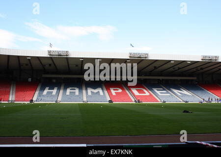 Hampden Park, Glasgow, Scotland's national stadium Banque D'Images