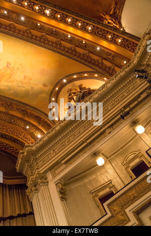 L'intérieur du théâtre La Spreckels, San Diego, Californie Banque D'Images