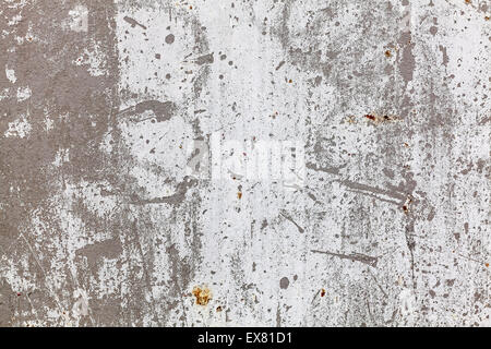 Contexte ou la texture de l'ancien mur fissuré avec de la peinture. Banque D'Images