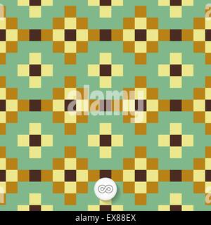 Arrière-plan géométrique parfaite. Mosaïque. Abstract vector Illustration. Peut être utilisé pour le papier peint, l'arrière-plan de la page web, couverture de livre. Illustration de Vecteur